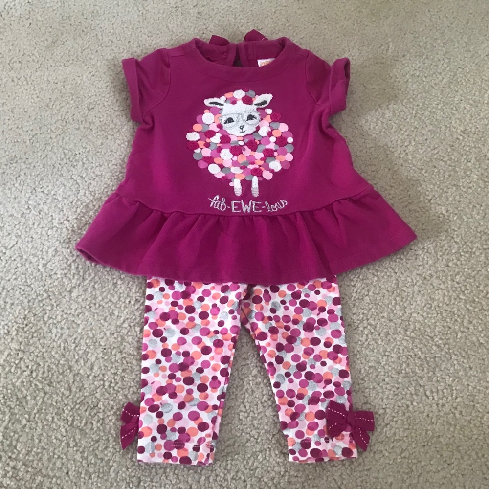 Gymboree sheep outfit